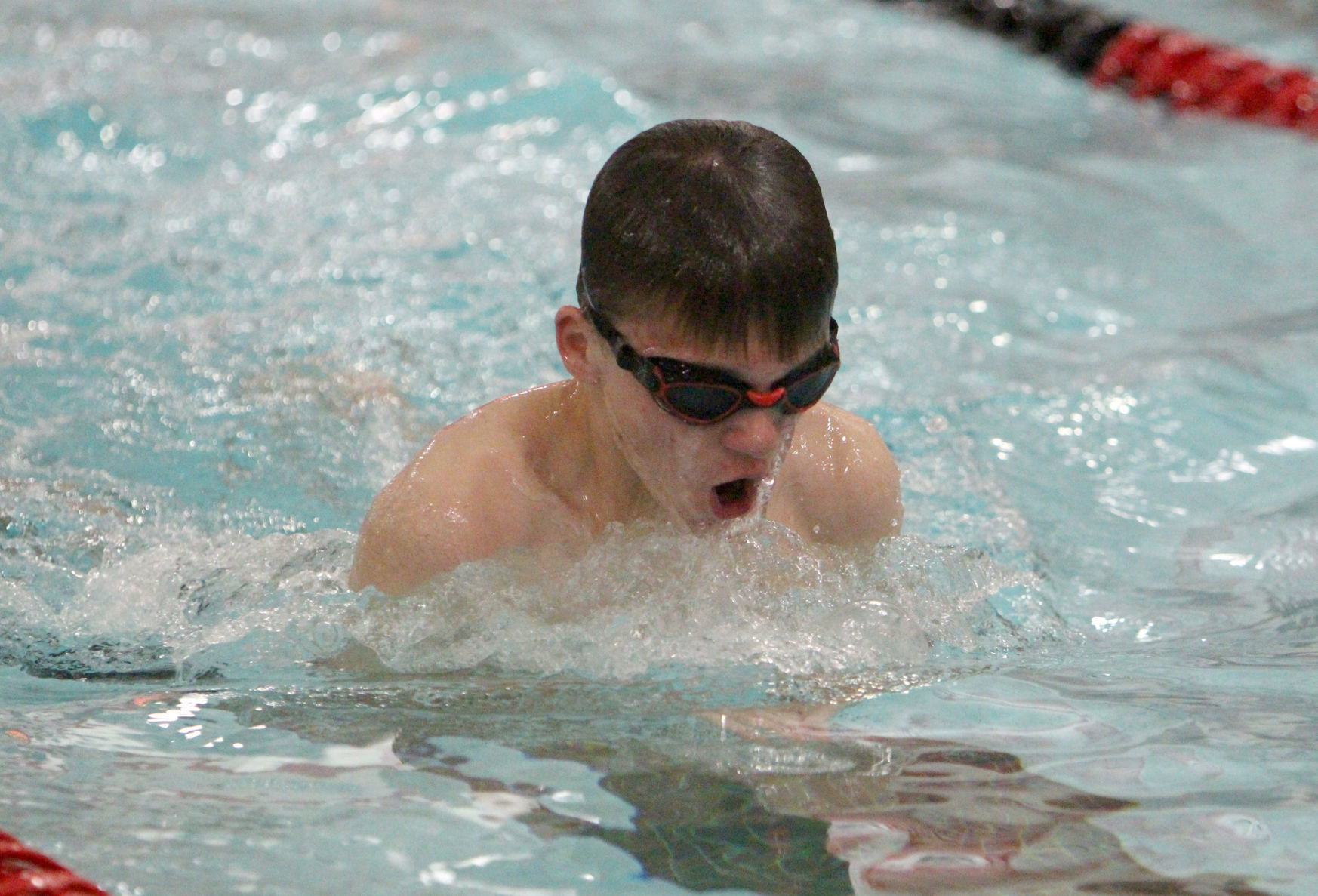 Menomonie at Chi-Hi boys swimming 1-21-20